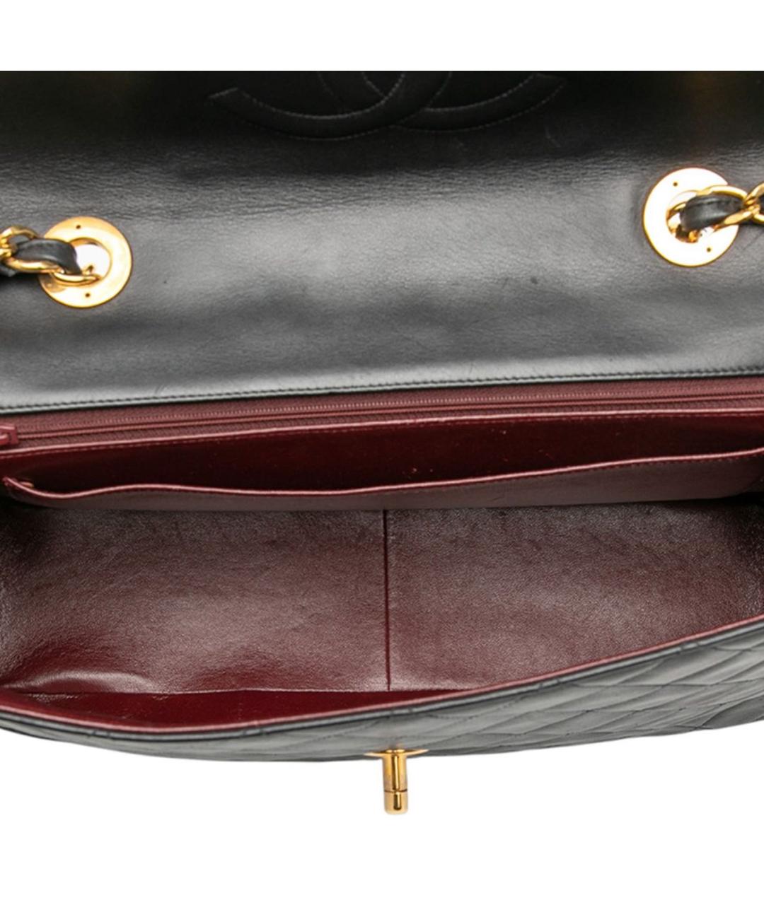 CHANEL Черная кожаная сумка тоут, фото 4