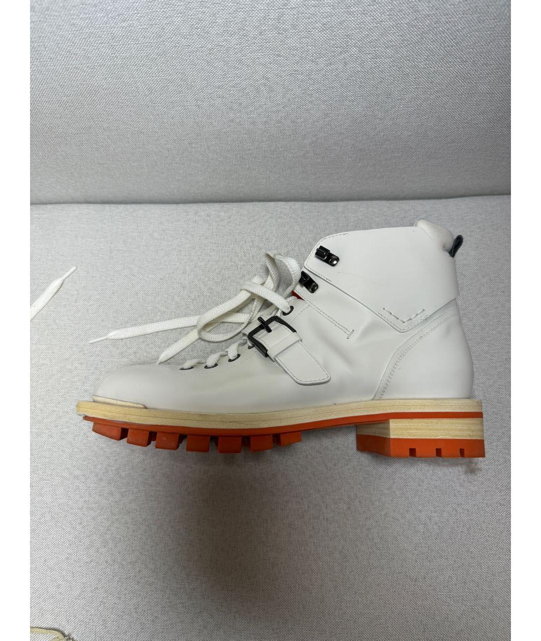 SANTONI Мульти кожаные ботинки, фото 8