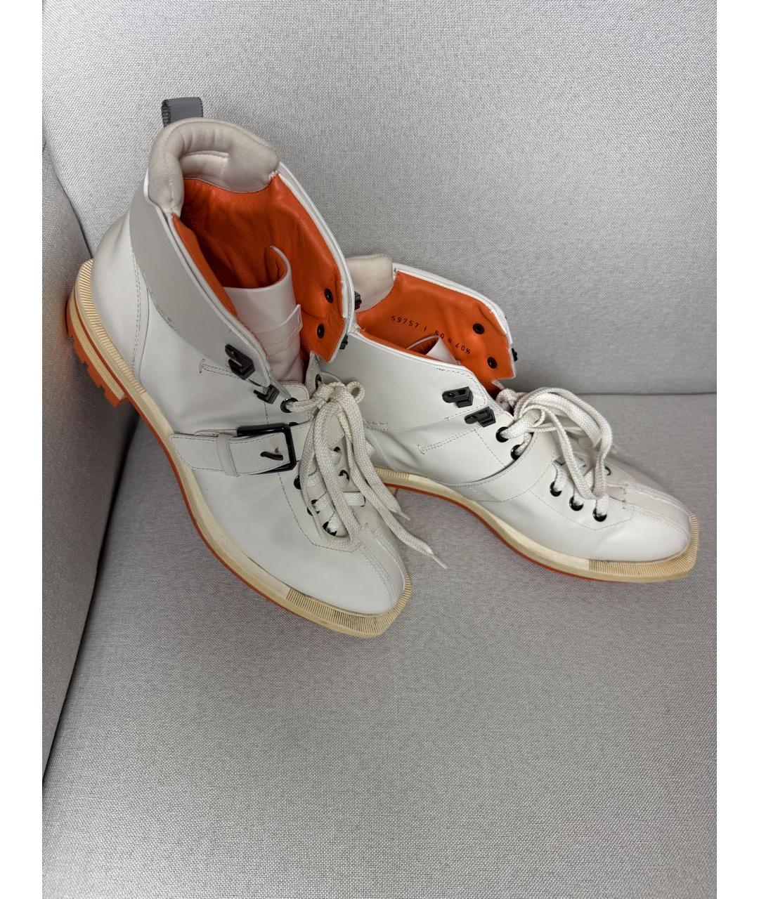 SANTONI Мульти кожаные ботинки, фото 7