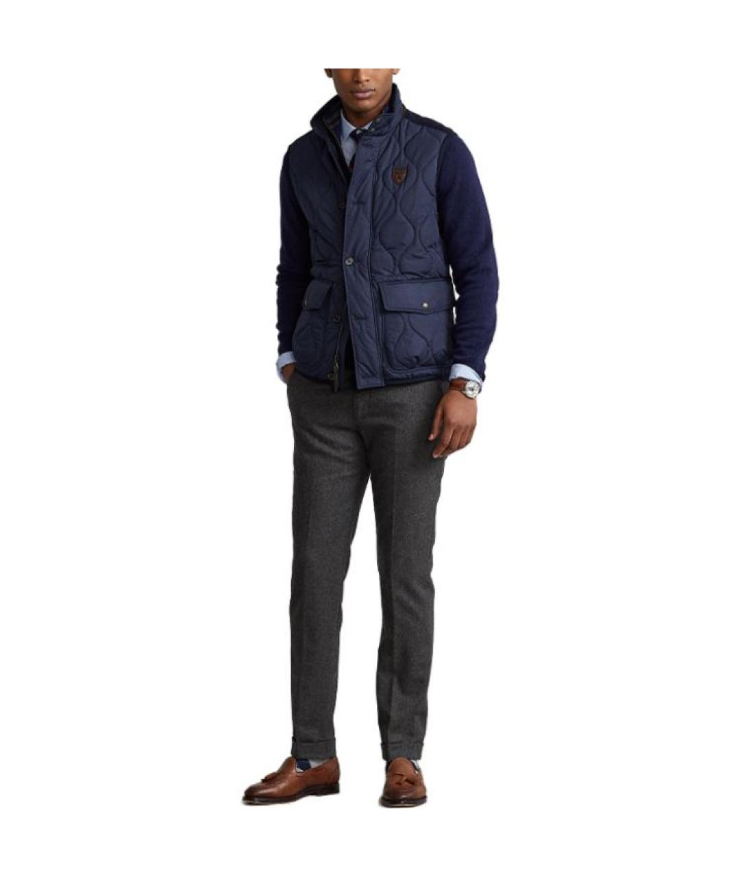 POLO RALPH LAUREN Синий жилет, фото 2