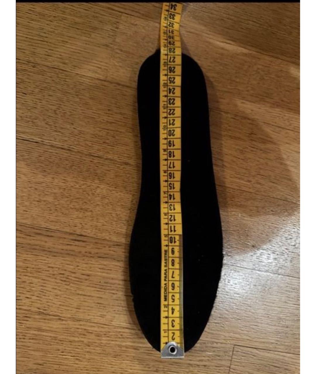 PREMIATA Черные кожаные низкие кроссовки / кеды, фото 5