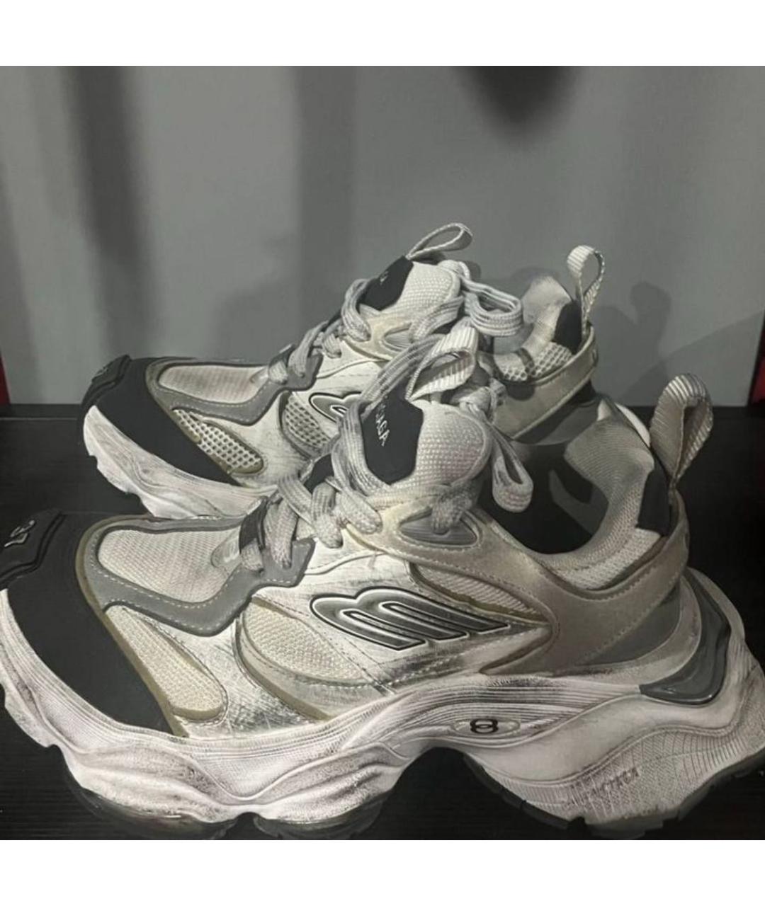 BALENCIAGA Белые кроссовки, фото 2