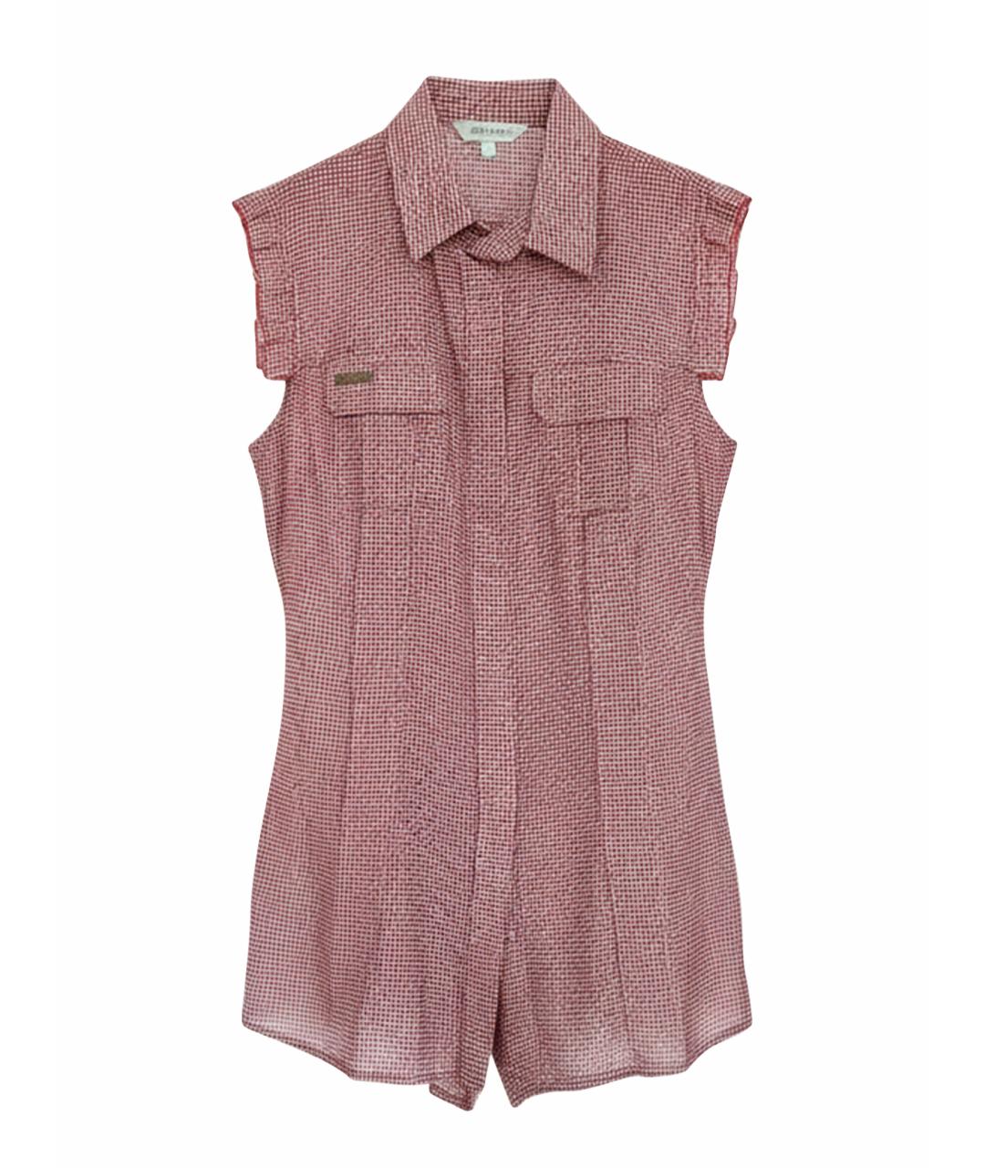 ICEBERG Коралловая хлопковая блузы, фото 1