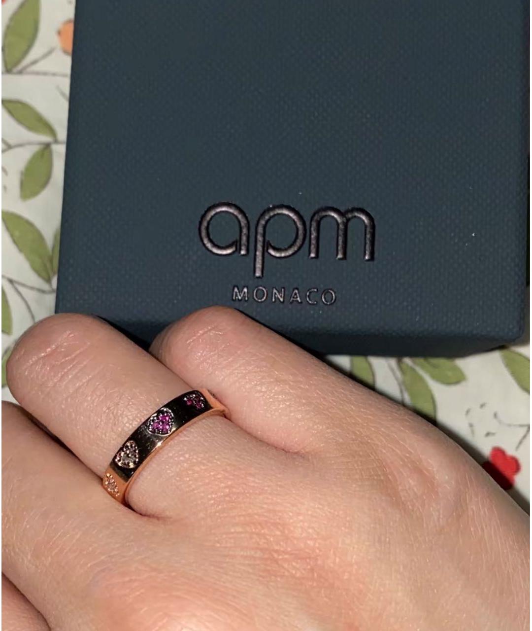 APM Monaco Розовое кольцо, фото 5