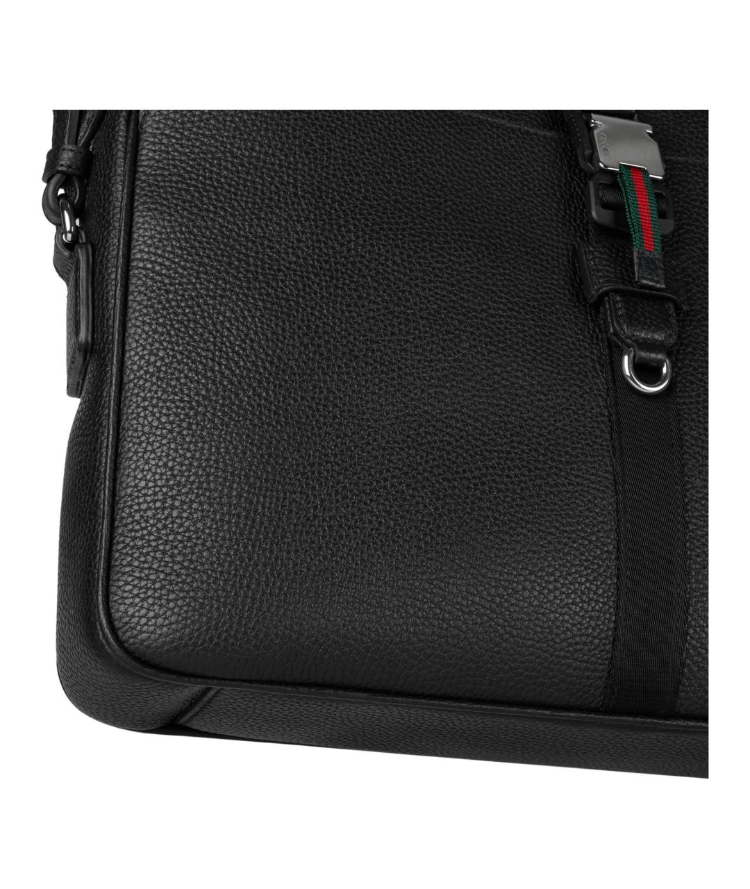 GUCCI Черный портфель, фото 7