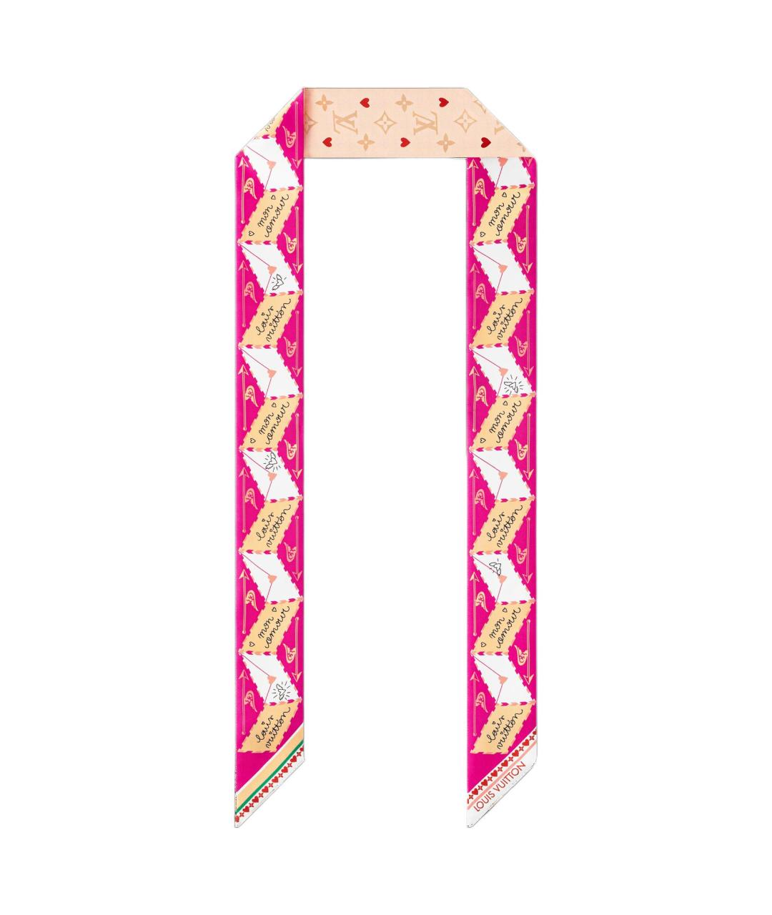 LOUIS VUITTON Мульти шелковый платок, фото 1