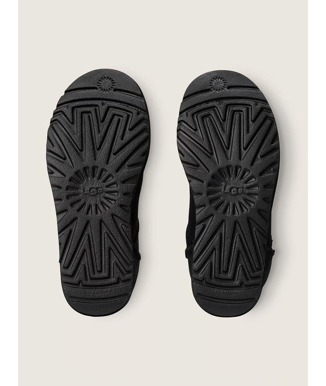 UGG AUSTRALIA Черные замшевые ботинки, фото 3