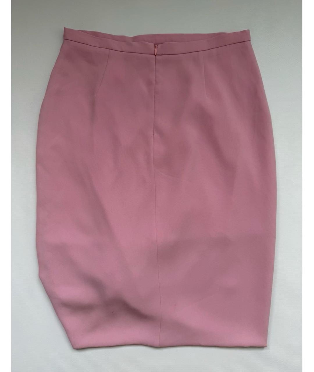 'S MAX MARA Розовая юбка миди, фото 2