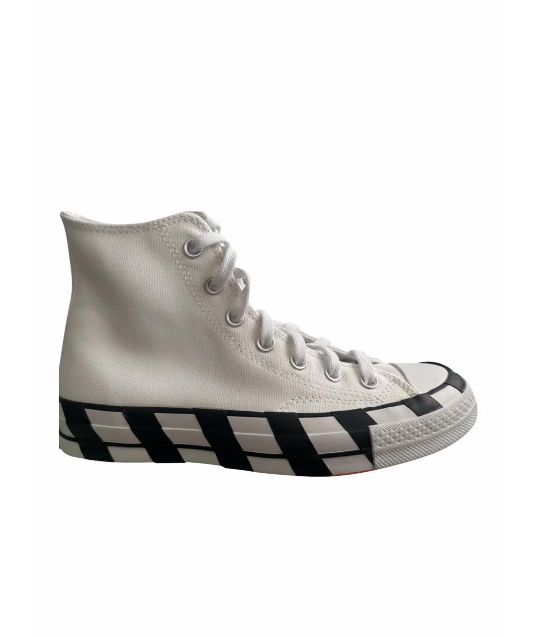 OFF-WHITE Белые кеды, фото 1