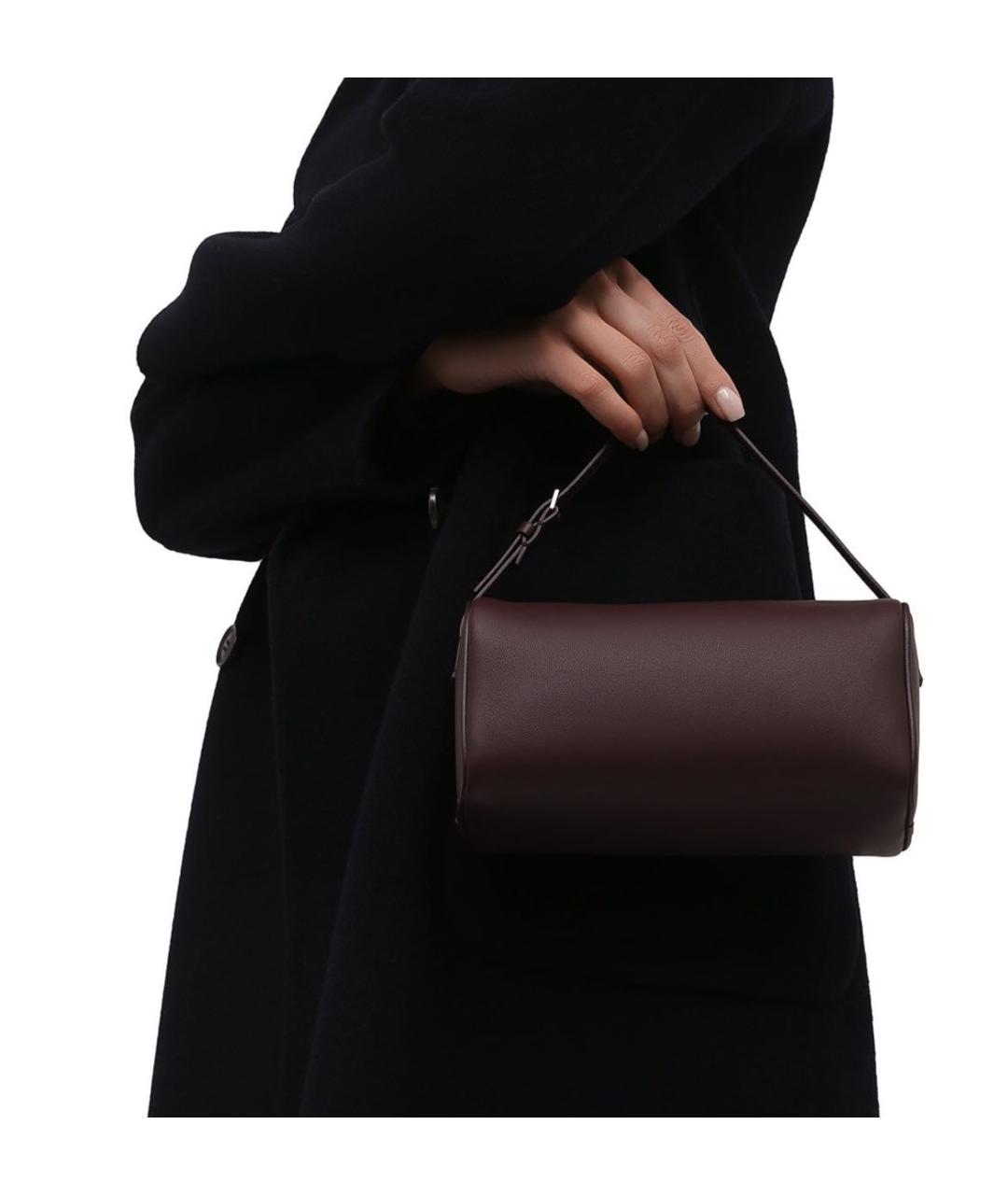 THE ROW Кожаная сумка с короткими ручками, фото 3