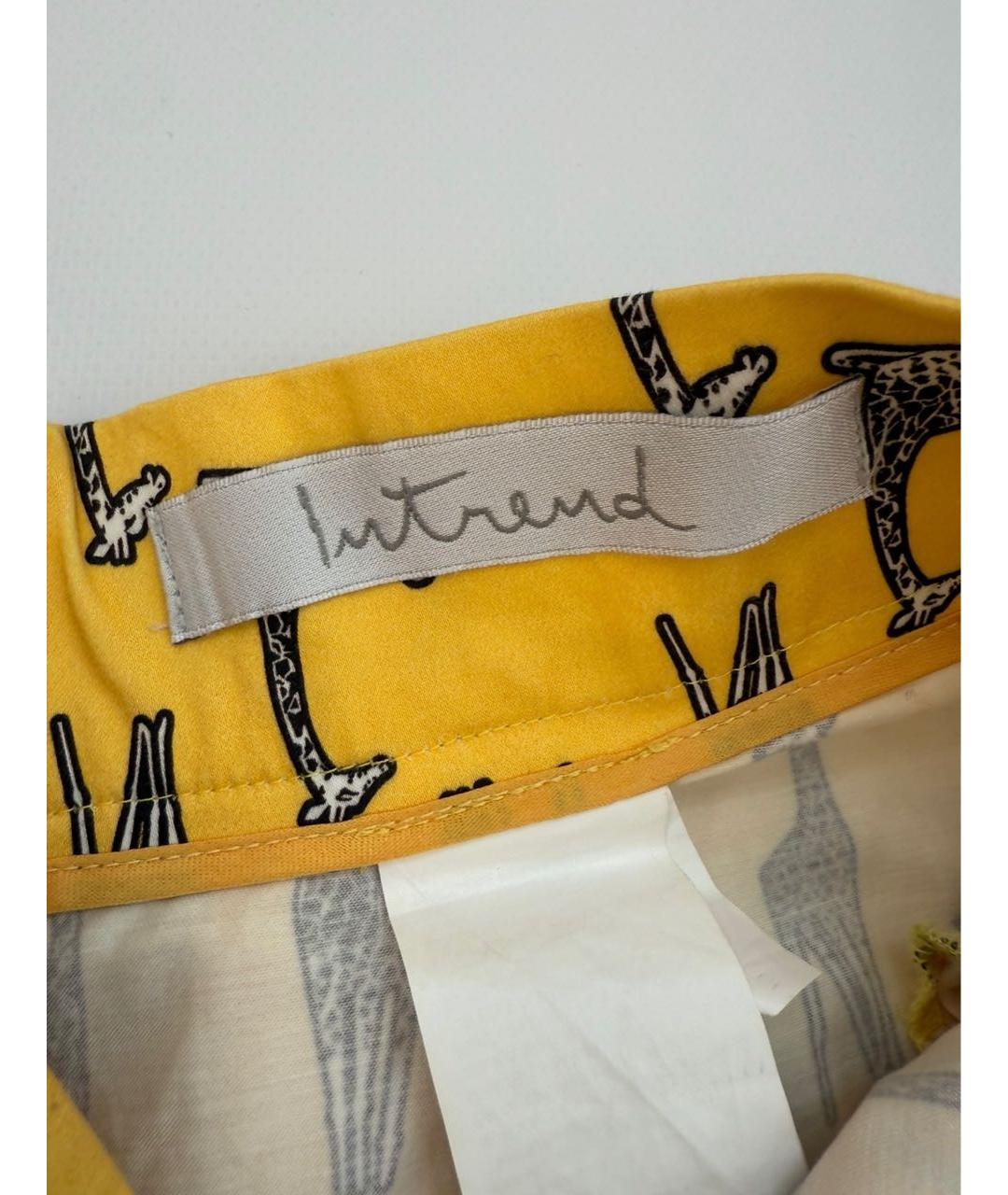 'S MAX MARA Мульти хлопко-эластановая юбка миди, фото 4