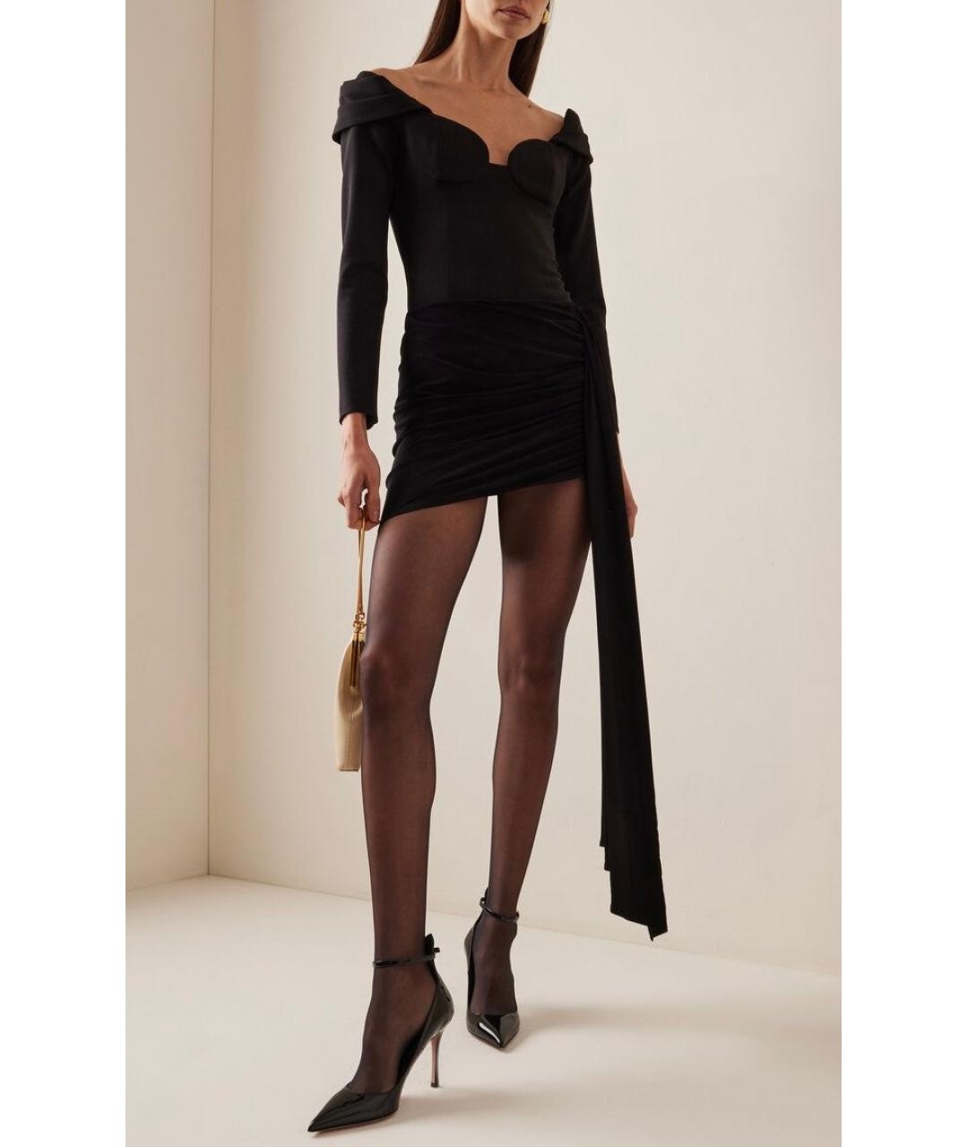 MAGDA BUTRYM Черная шерстяная блузы, фото 3