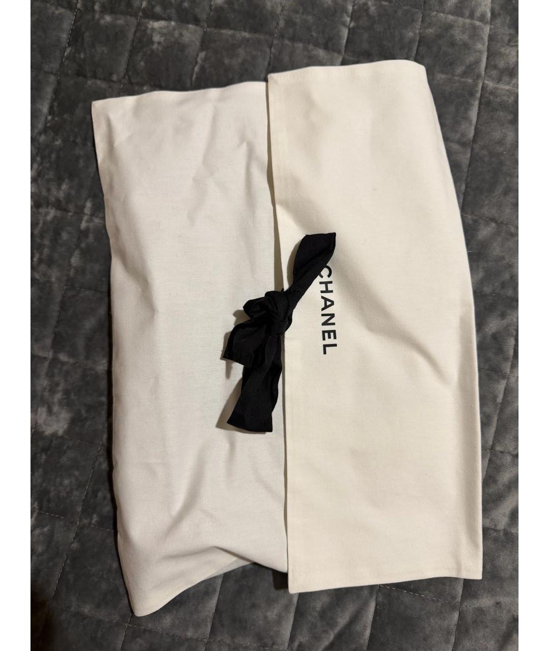 CHANEL Белая кашемировая шапка, фото 5