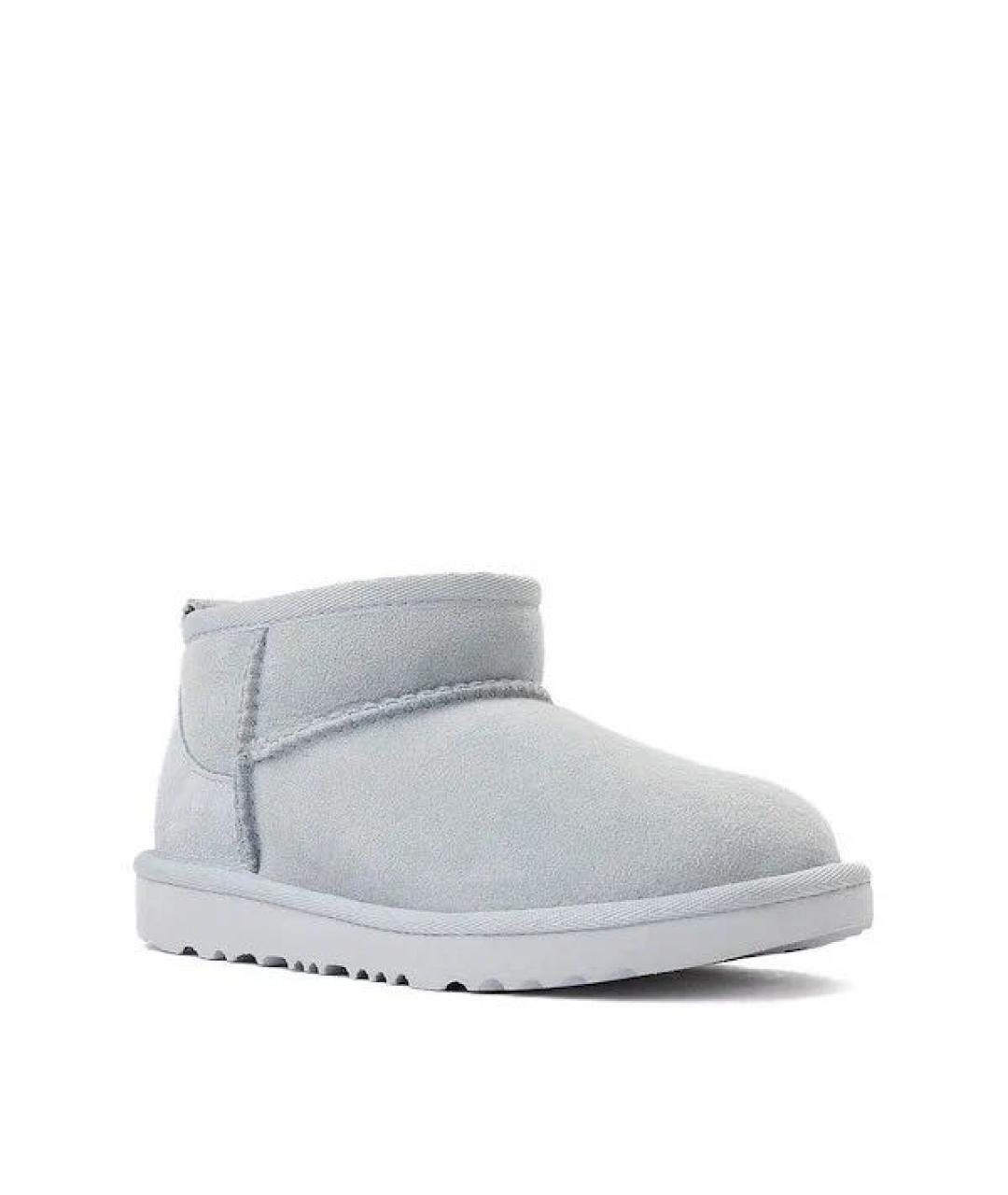 UGG AUSTRALIA Голубые замшевые ботинки, фото 5