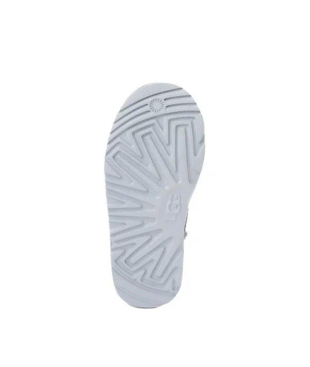 UGG AUSTRALIA Голубые замшевые ботинки, фото 4