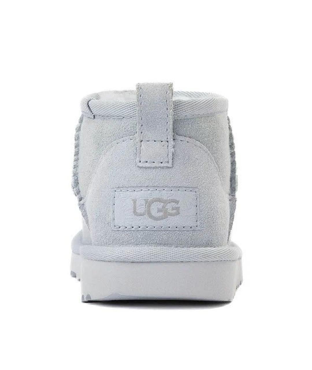 UGG AUSTRALIA Голубые замшевые ботинки, фото 3