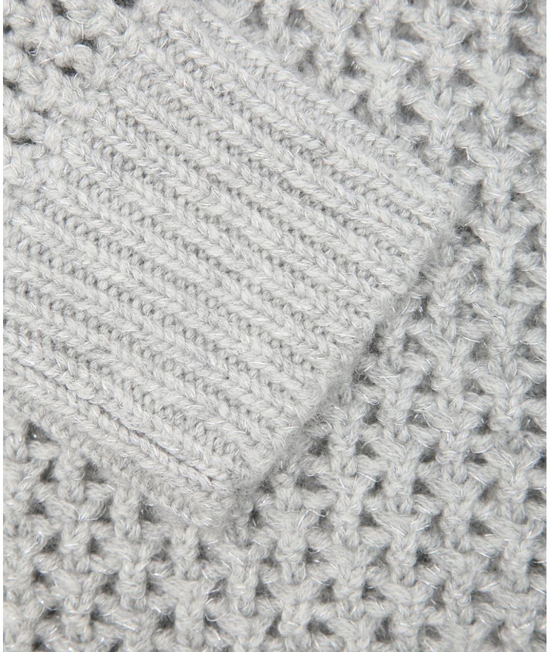 MAX MARA Серый шерстяной джемпер / свитер, фото 2