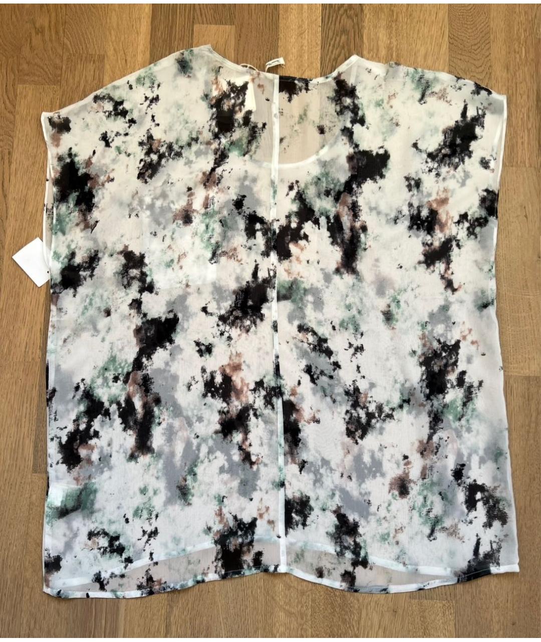 American vintage Мульти шелковая блузы, фото 2