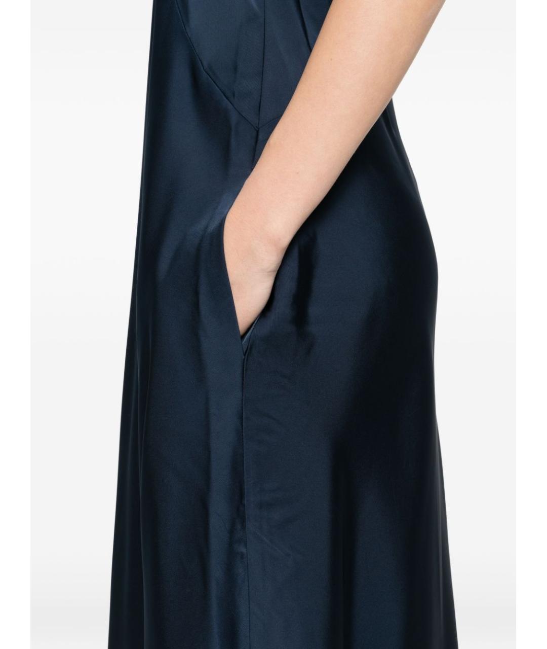 MICHAEL KORS Синее полиэстеровое повседневное платье, фото 4