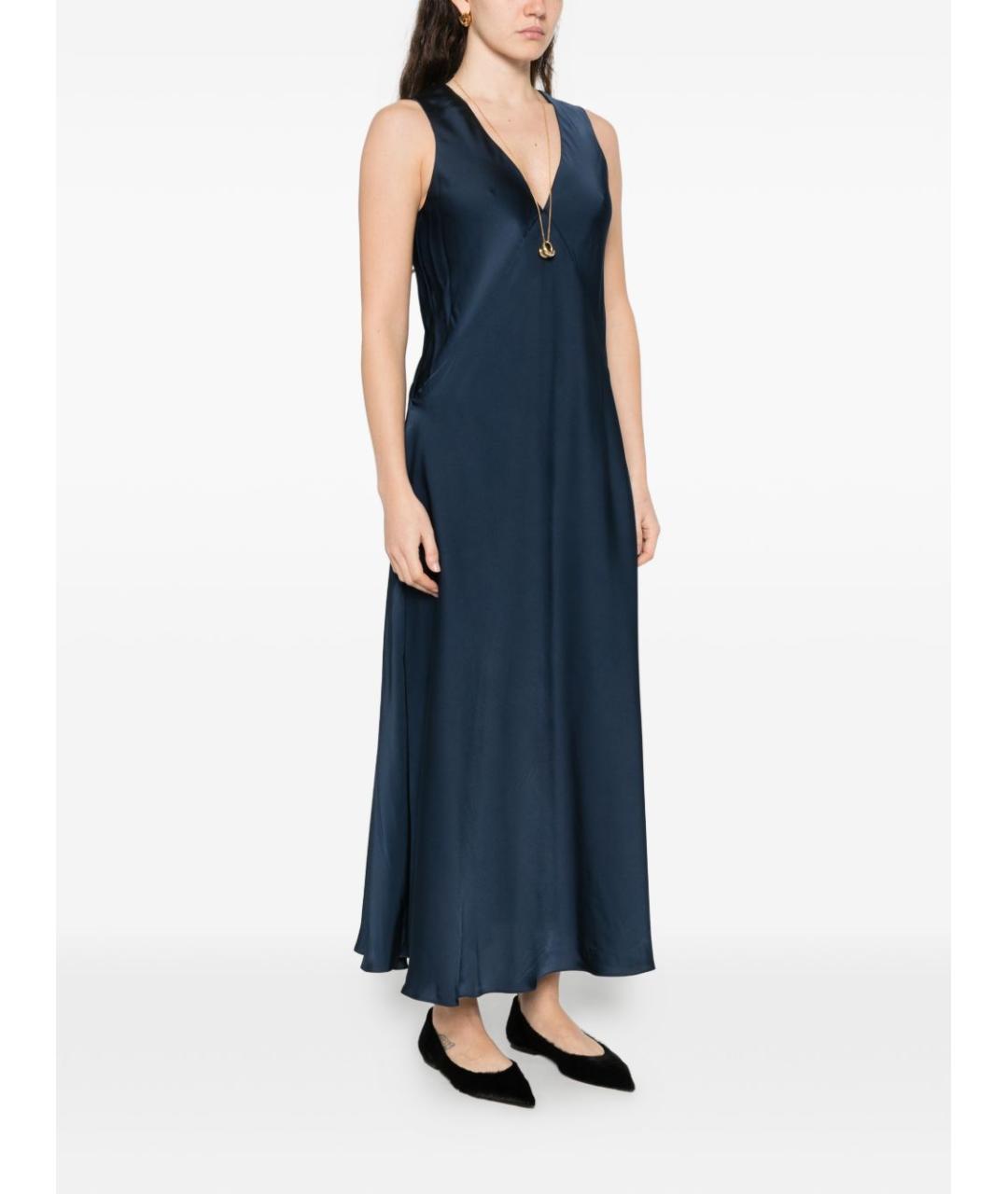 MICHAEL KORS Синее полиэстеровое повседневное платье, фото 5