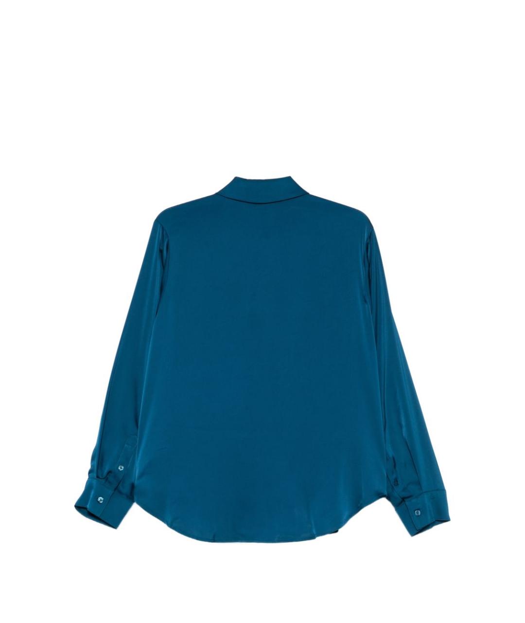 MICHAEL KORS Синяя полиэстеровая рубашка, фото 2