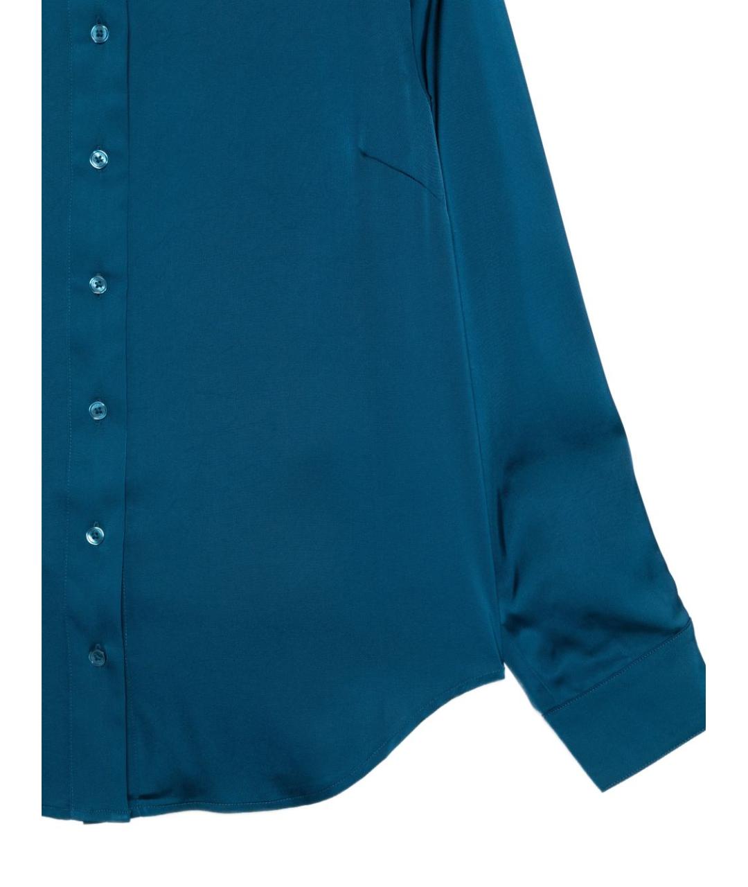 MICHAEL KORS Синяя полиэстеровая рубашка, фото 3