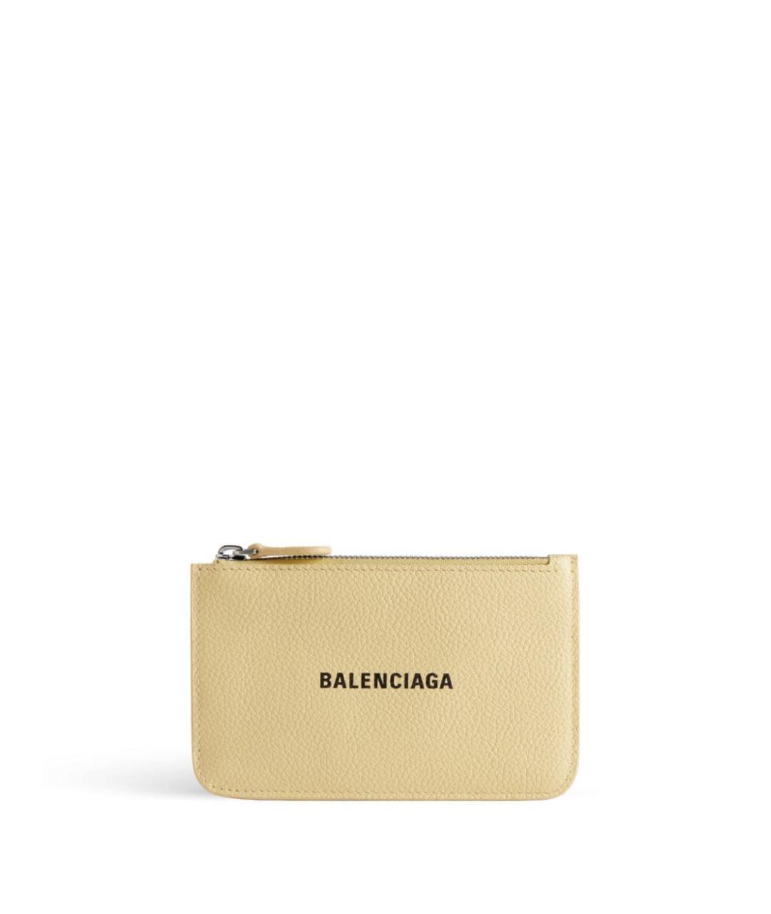 BALENCIAGA Желтый кошелек, фото 1