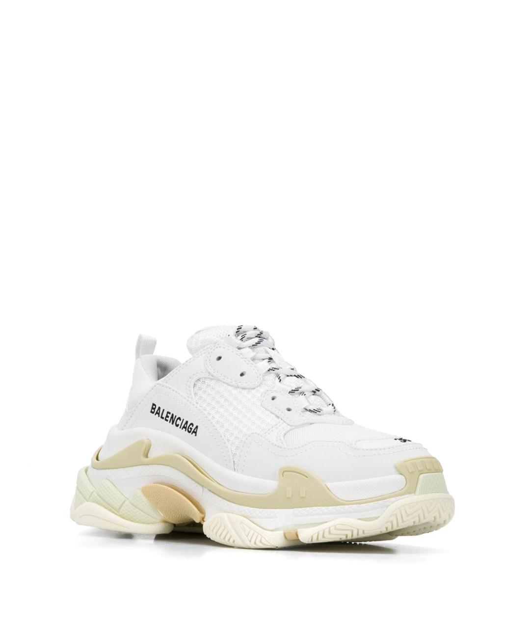 BALENCIAGA Белые кроссовки, фото 4