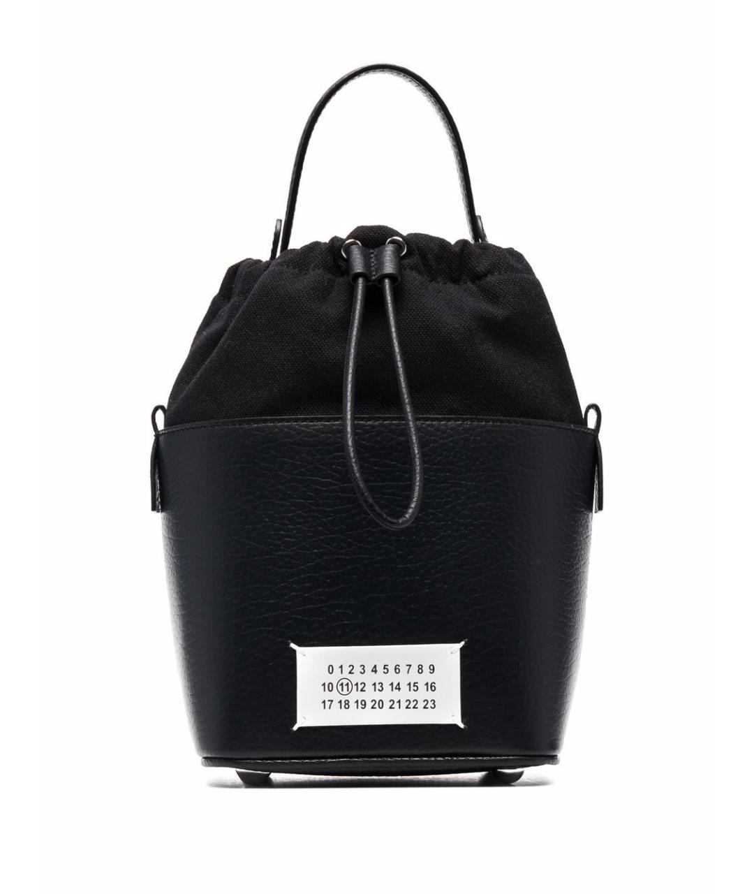 MAISON MARGIELA Черная сумка через плечо, фото 5