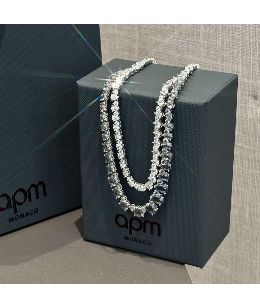 APM Monaco Серебряное серебряное колье, фото 6