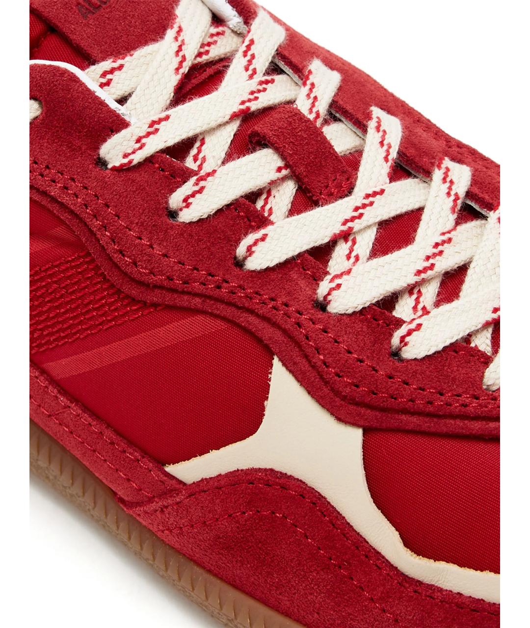 ALOHAS Красные кожаные кеды, фото 4