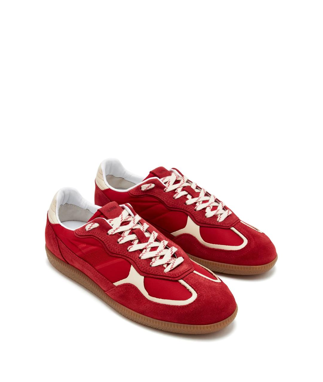 ALOHAS Красные кожаные кеды, фото 2