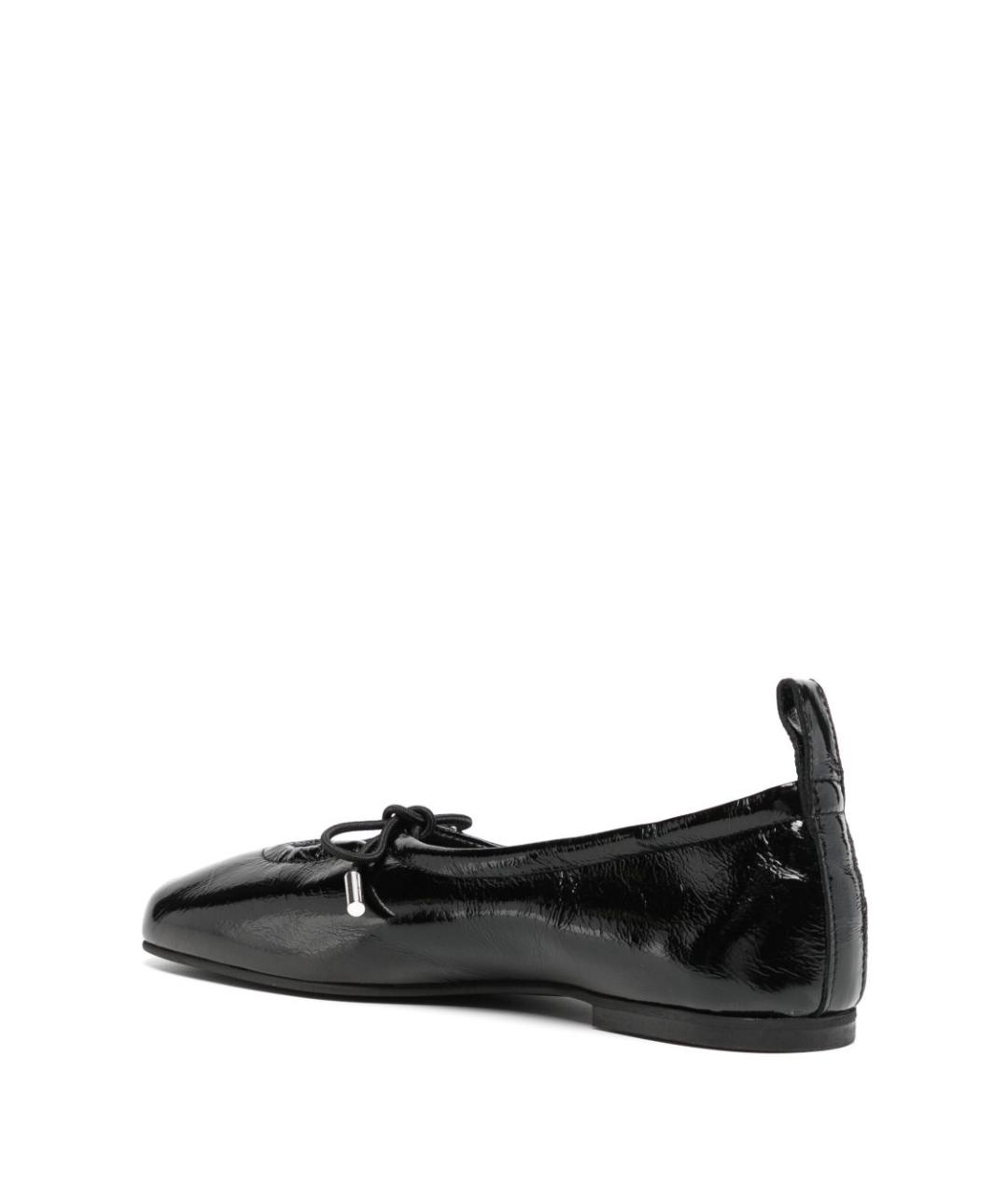 ALOHAS Черные кожаные балетки, фото 3