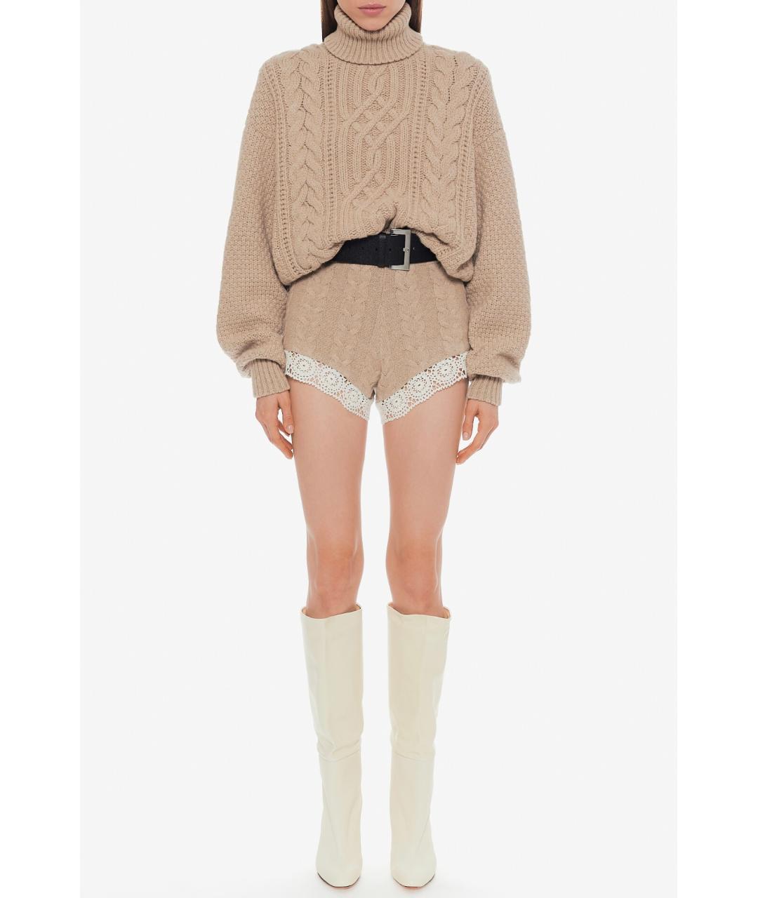 MAGDA BUTRYM Бежевый кашемировый джемпер / свитер, фото 2
