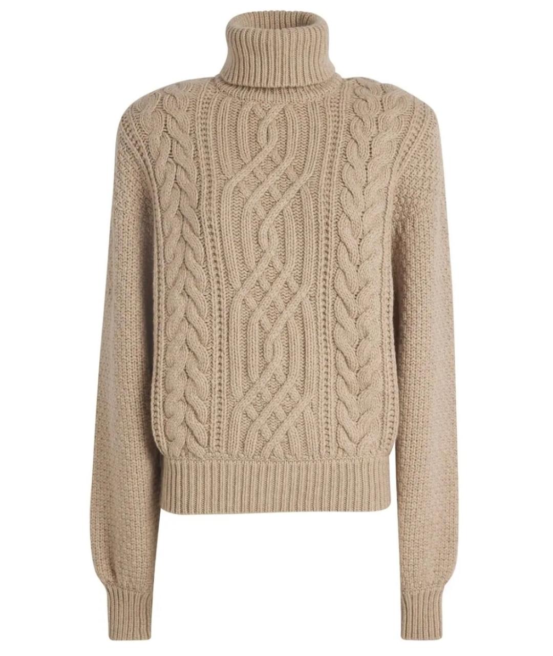 MAGDA BUTRYM Бежевый кашемировый джемпер / свитер, фото 1