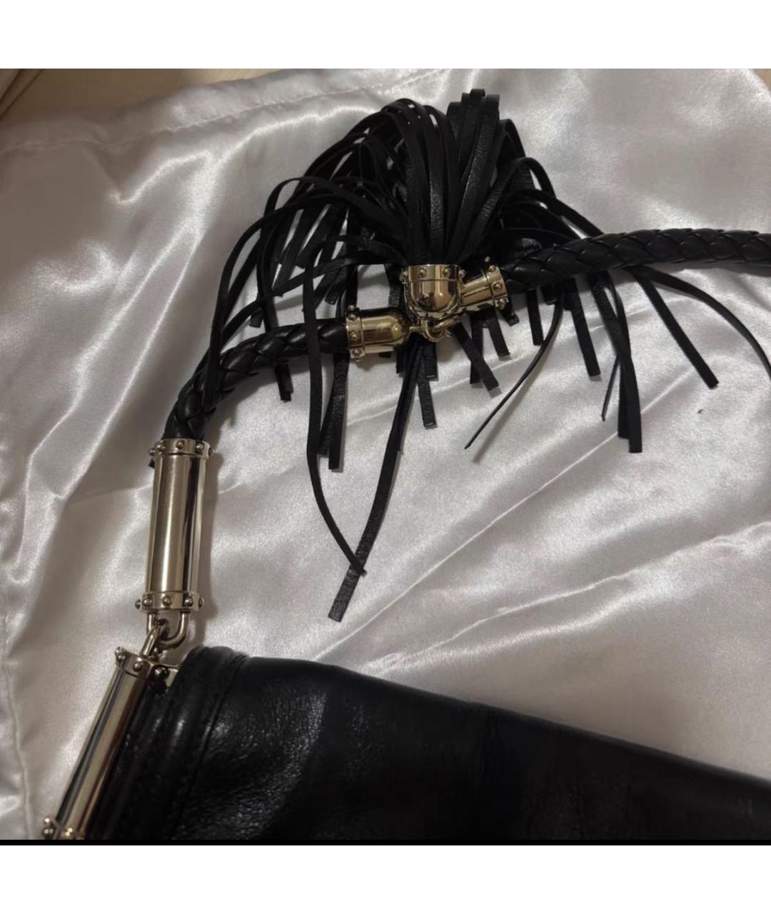 GUCCI Черная кожаная сумка с короткими ручками, фото 3