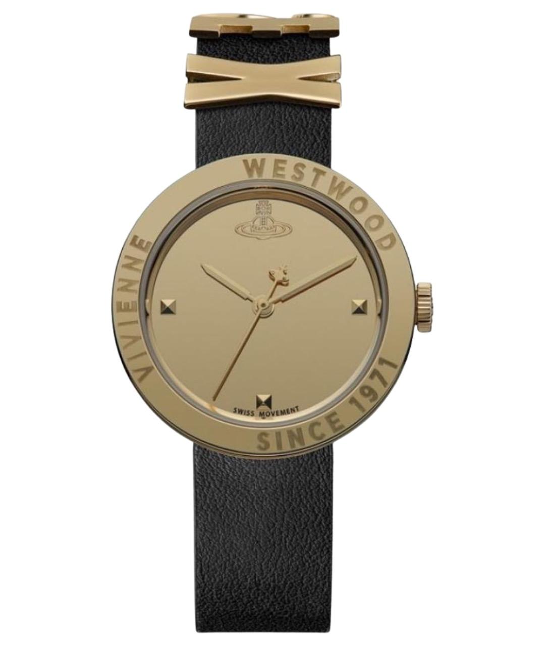 VIVIENNE WESTWOOD Золотые стальные часы, фото 1