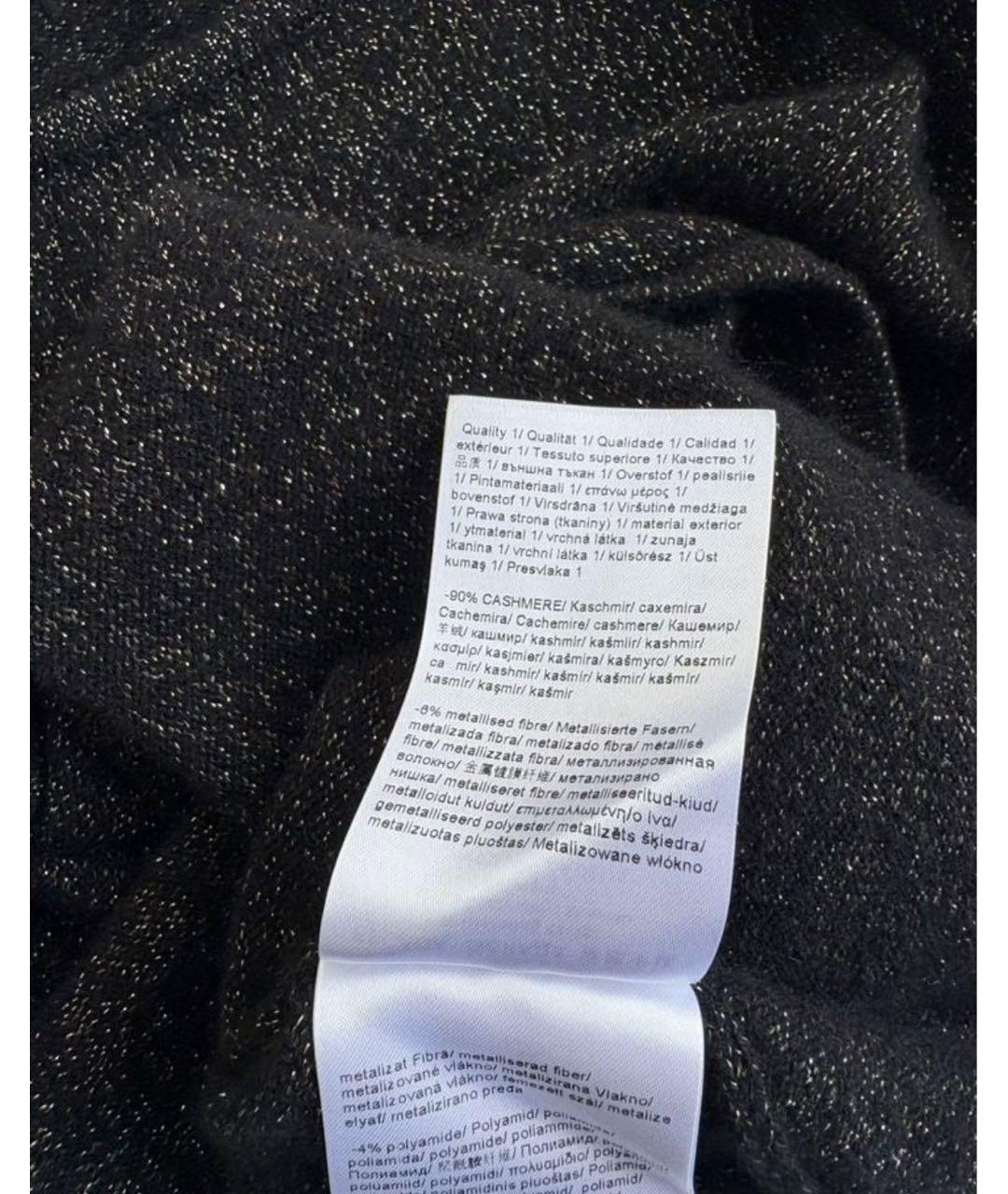 ESCADA Черный кашемировый джемпер / свитер, фото 6