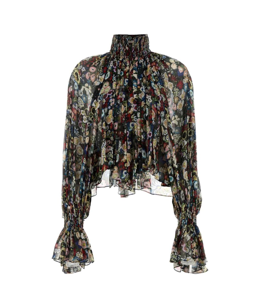 KHAITE Мульти шелковая блузы, фото 1