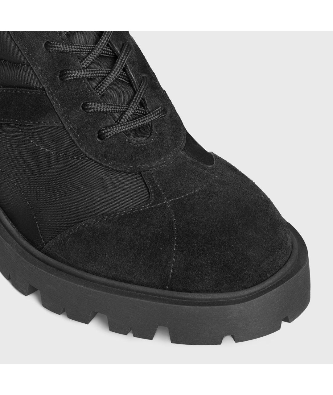 CELINE Черные ботинки, фото 4