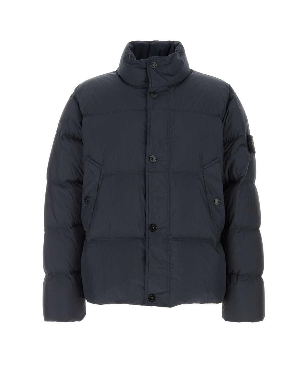 STONE ISLAND Синяя полиамидовая куртка, фото 1