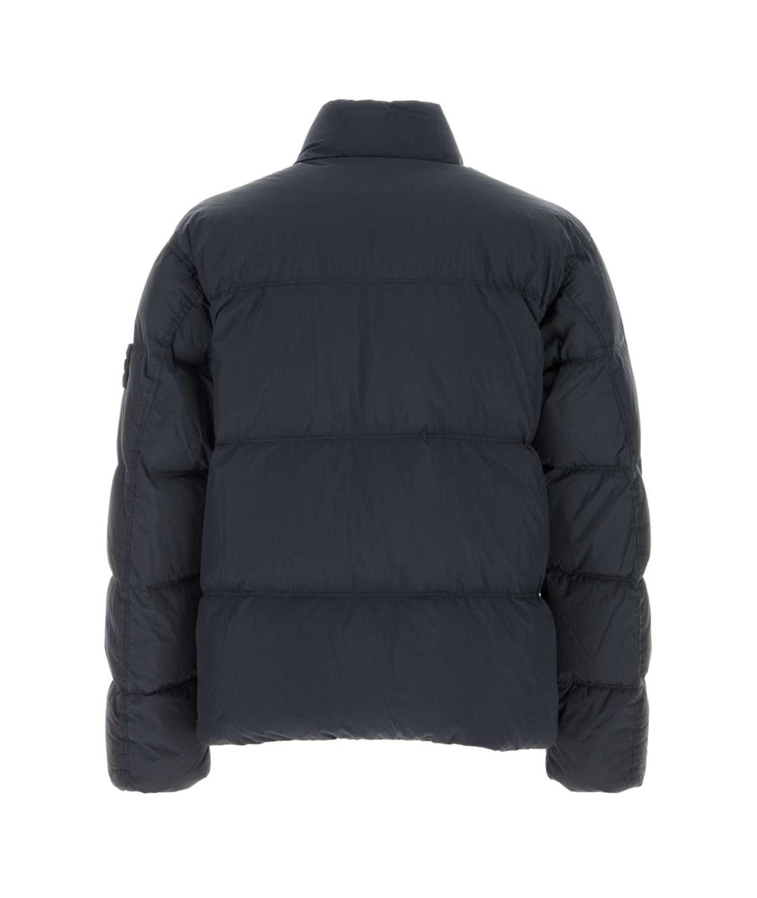 STONE ISLAND Синяя полиамидовая куртка, фото 2