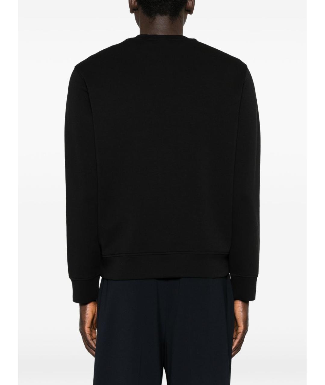 EMPORIO ARMANI Черный полиэстеровый джемпер / свитер, фото 2