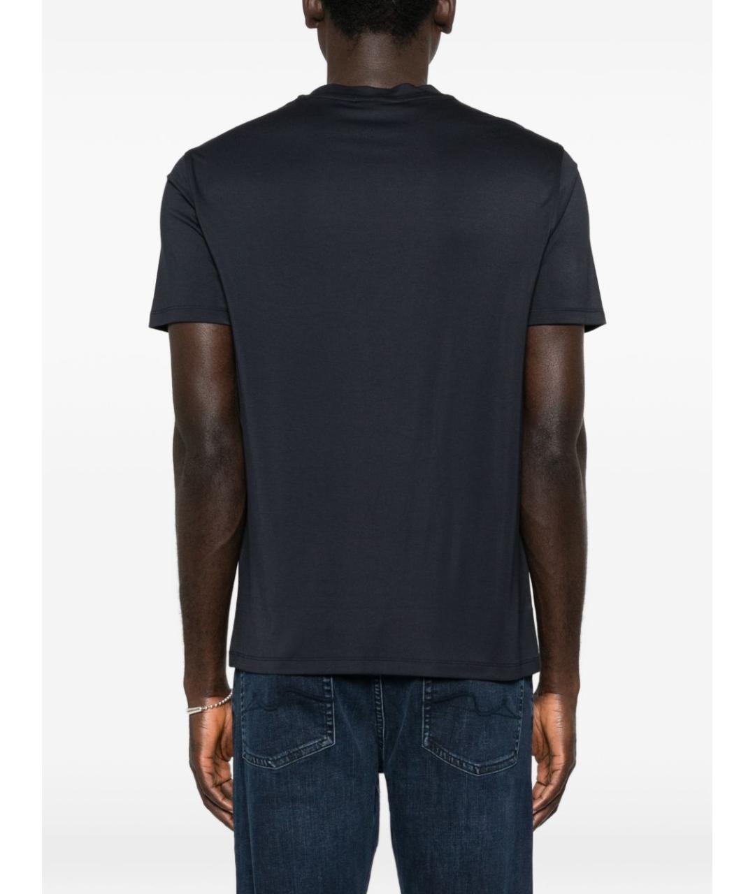 EMPORIO ARMANI Синяя футболка, фото 3
