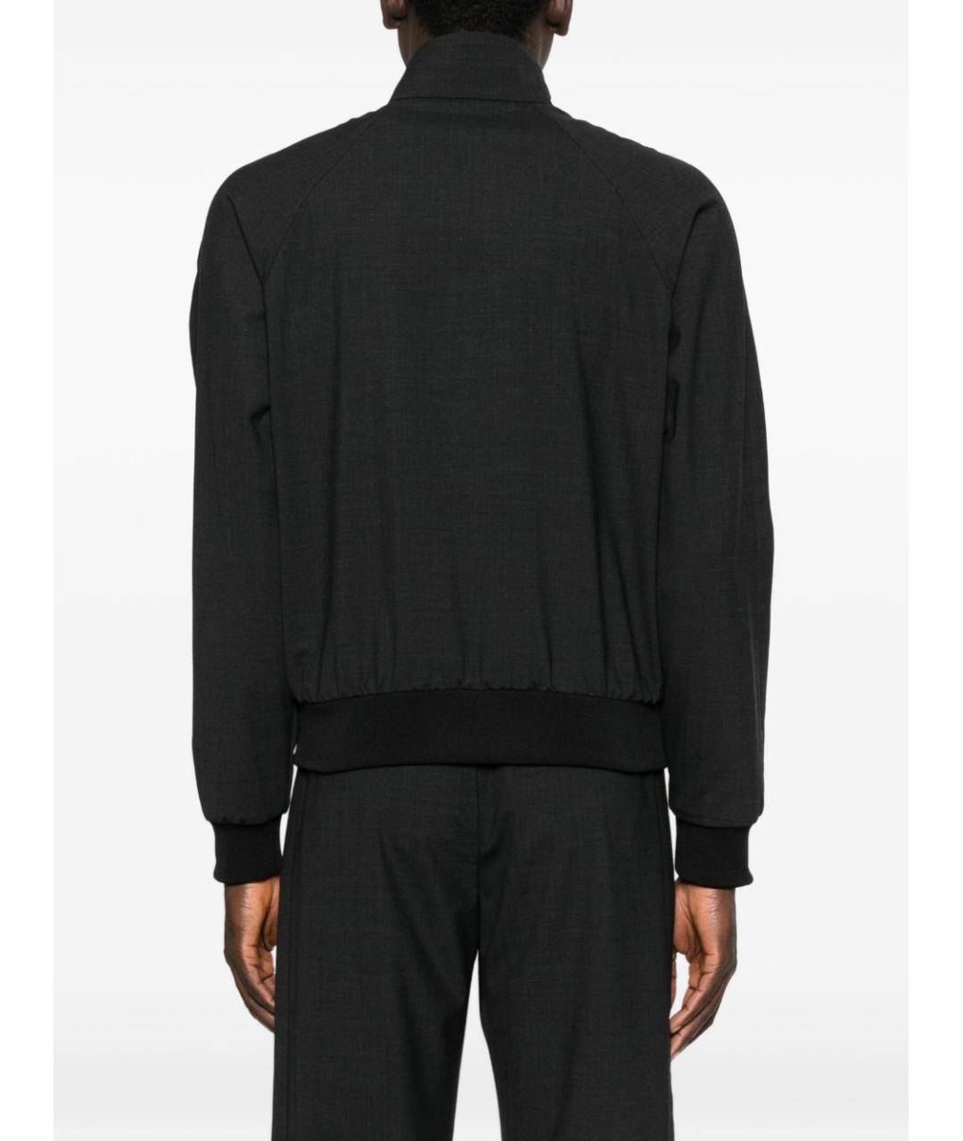 EMPORIO ARMANI Черная шерстяная куртка, фото 4