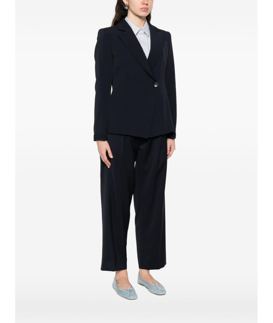 EMPORIO ARMANI Синий ацетатный жакет/пиджак, фото 3