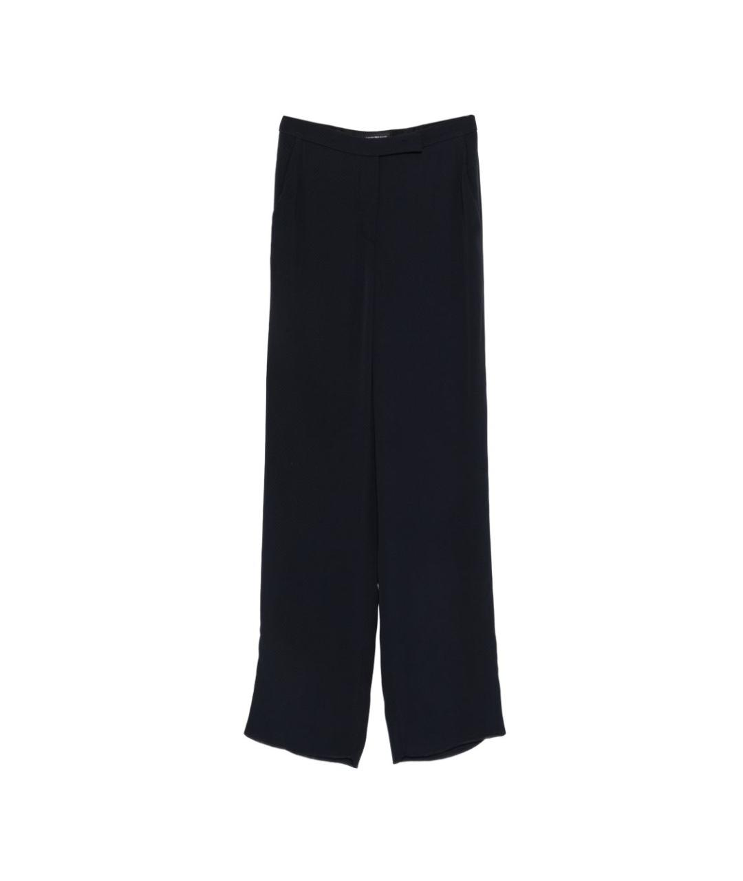 EMPORIO ARMANI Синие прямые брюки, фото 1