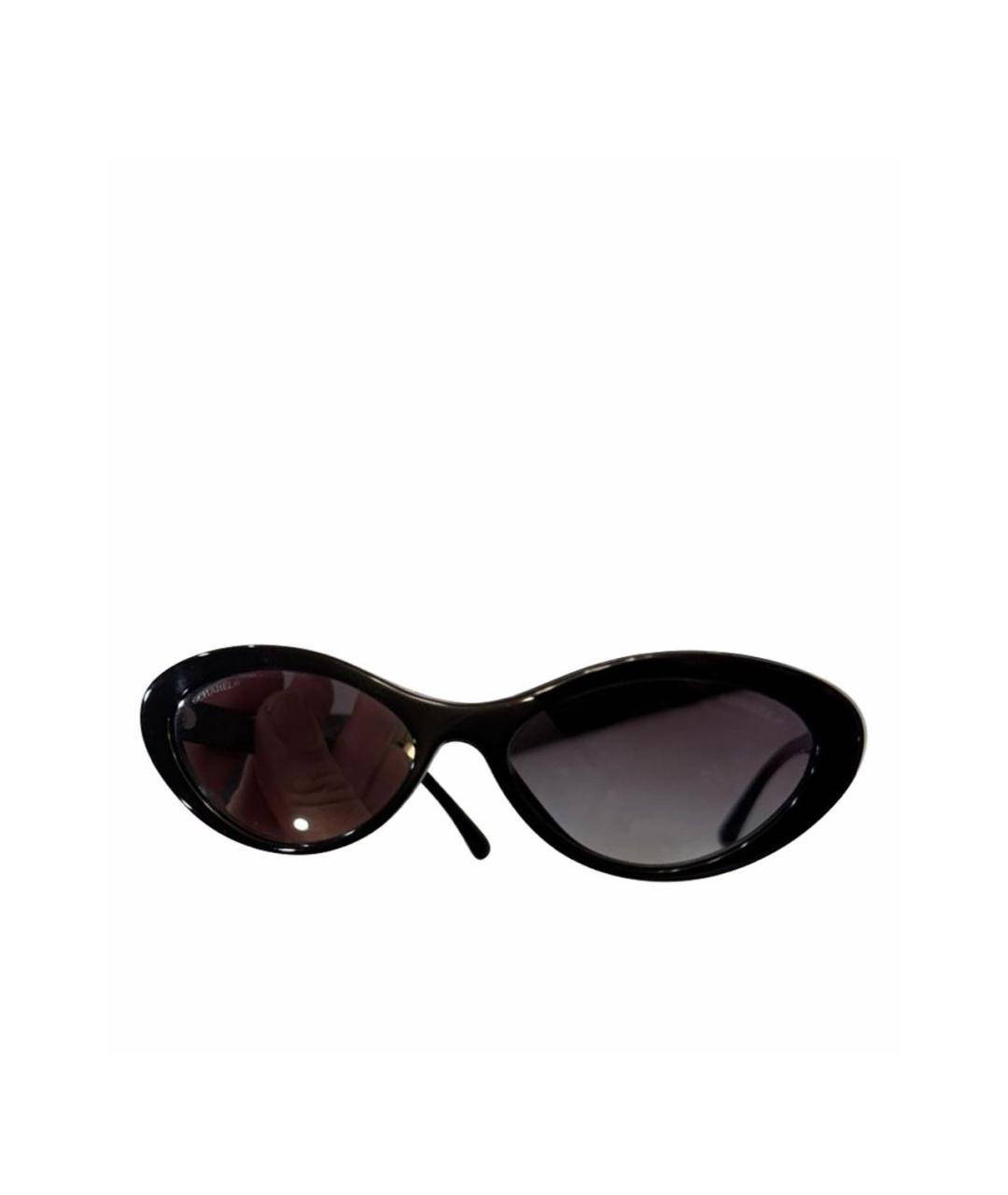 CHANEL Черные солнцезащитные очки, фото 9