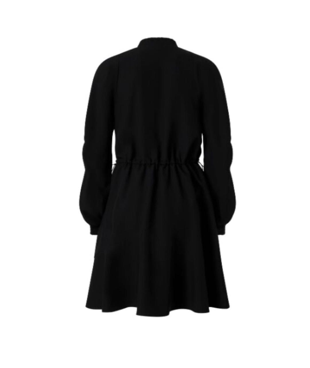 PINKO Черное полиэстеровое повседневное платье, фото 2