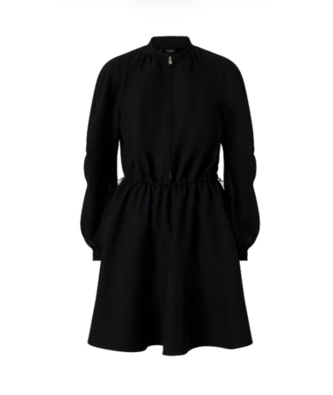 PINKO Черное полиэстеровое повседневное платье, фото 5